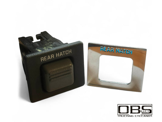 Billet Dashboard Consul Blanking Plate - Rear Hatch
