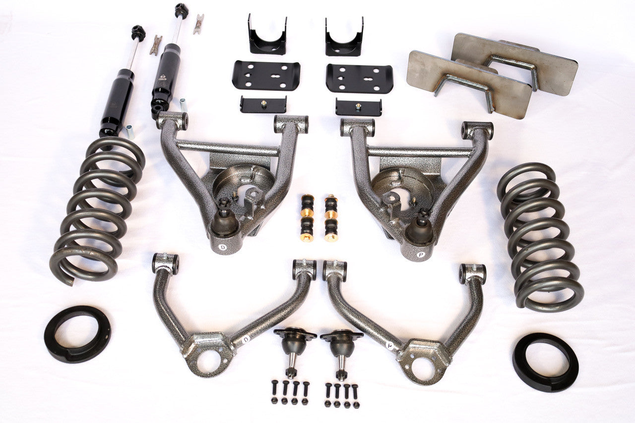 IHC Suspension 3-4 inch front 6 inch rear lowering kit for 1988-1998 Chevy GMC C1500