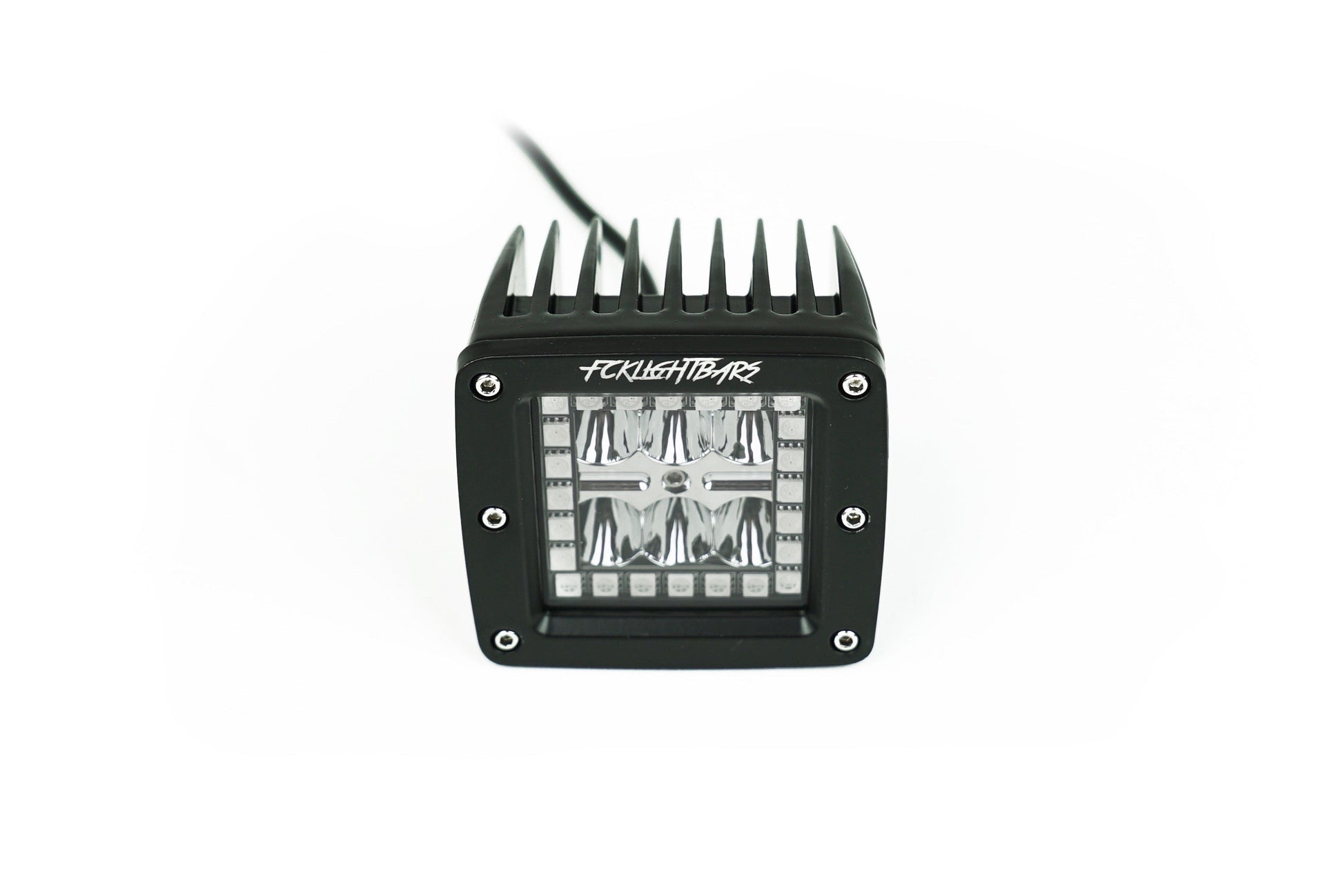 High-Output RGB Pod Lights Front View