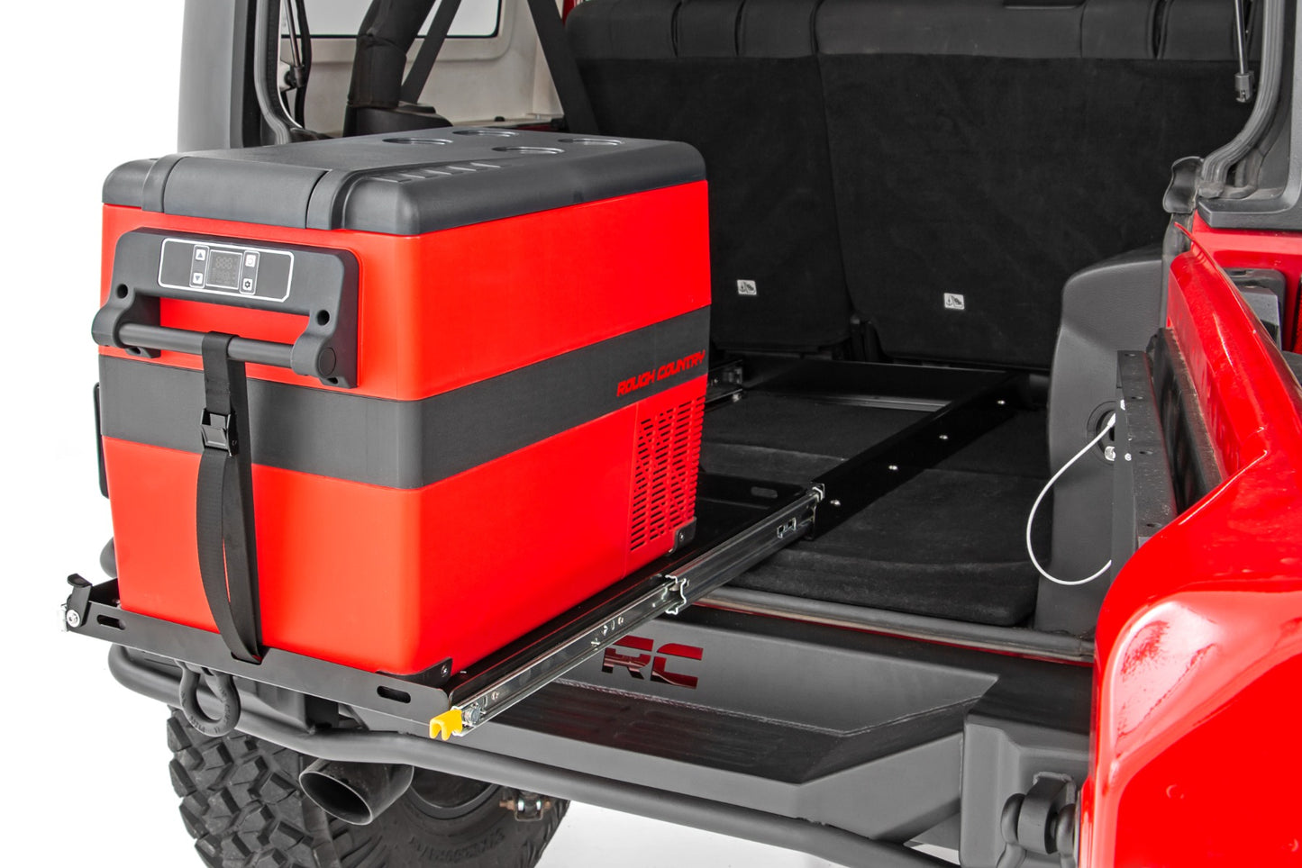 Rough Country cooler fridge sliding tray