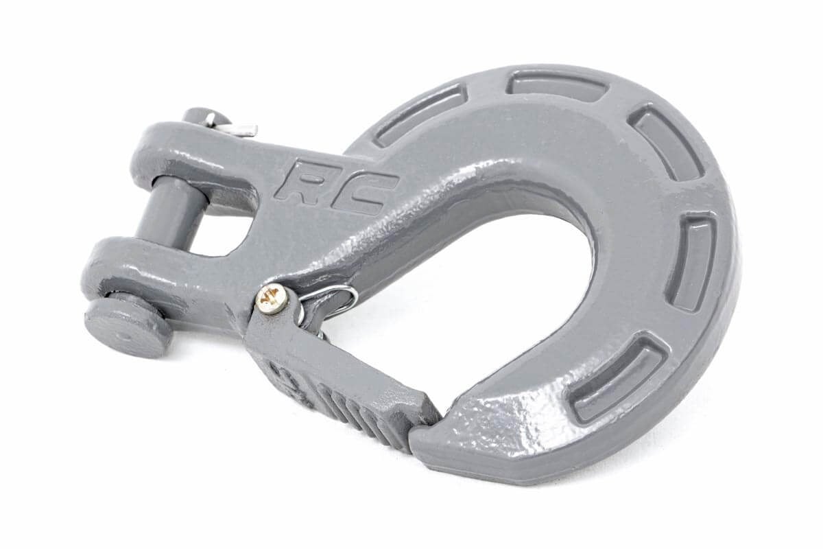 Rough Country forged clevis hook installed