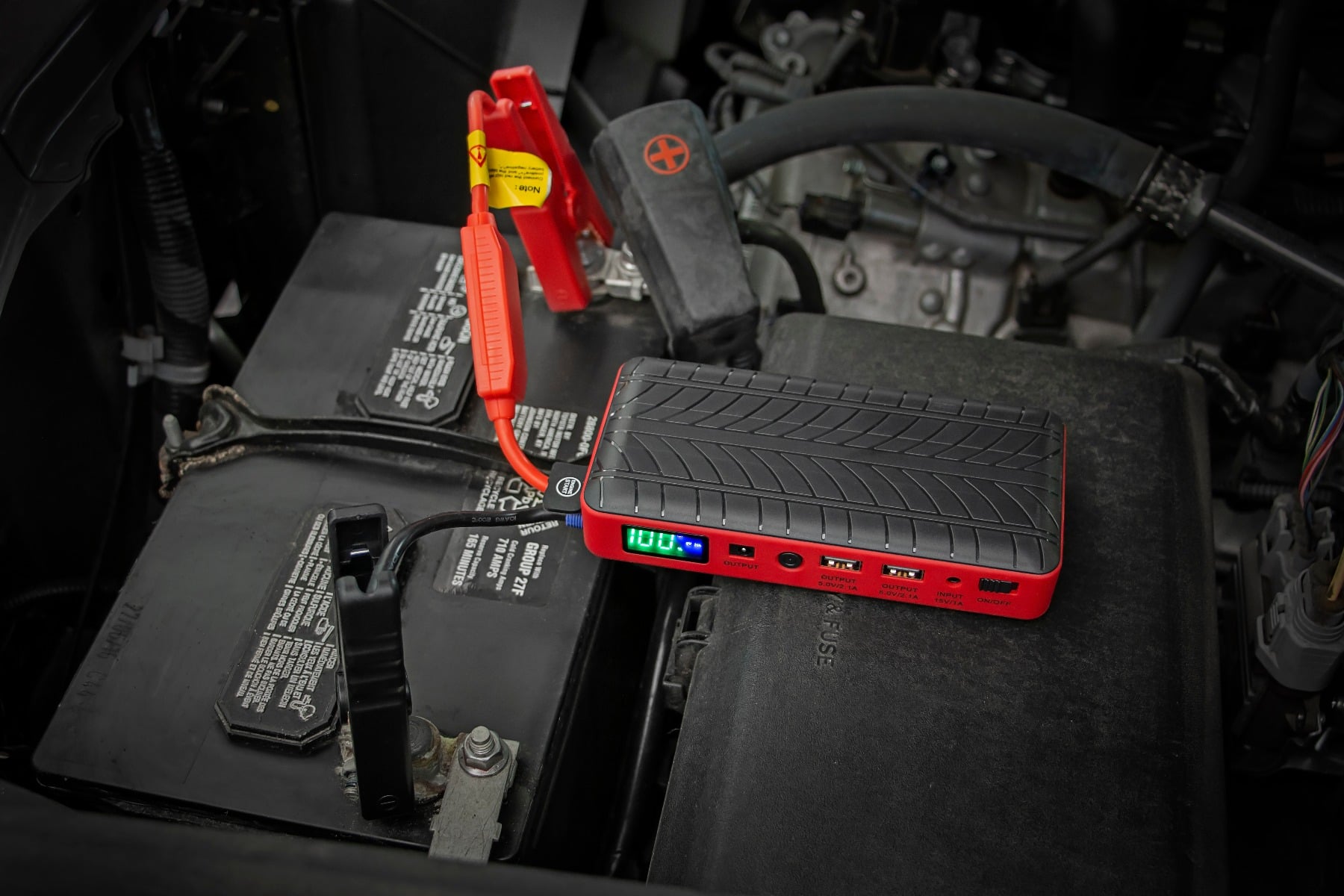 Rough Country jump starter combo kit