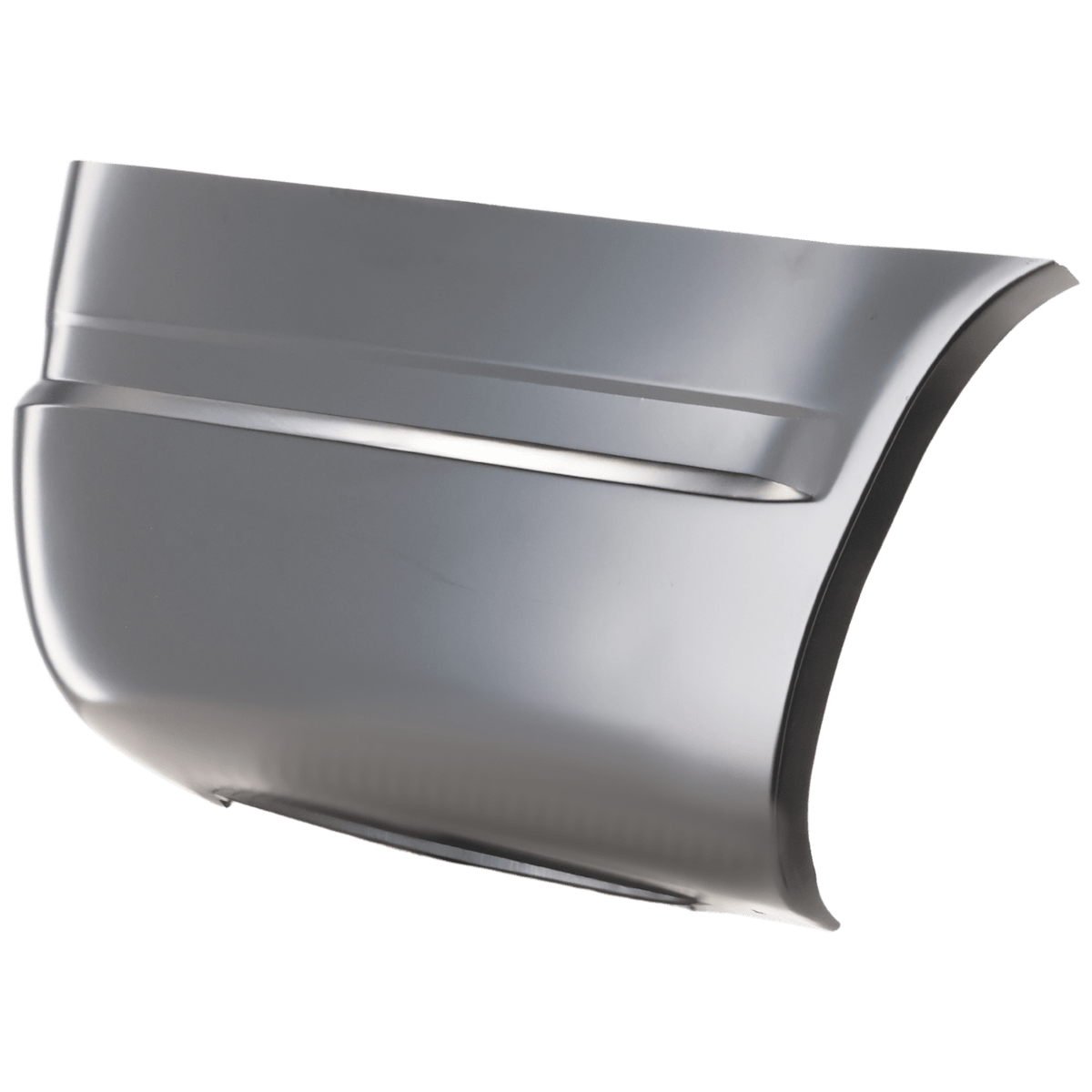 Bed support panel angle view