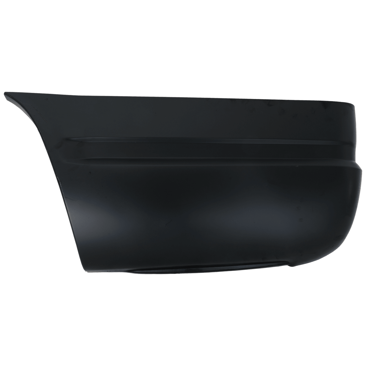 Bed support panel angle view