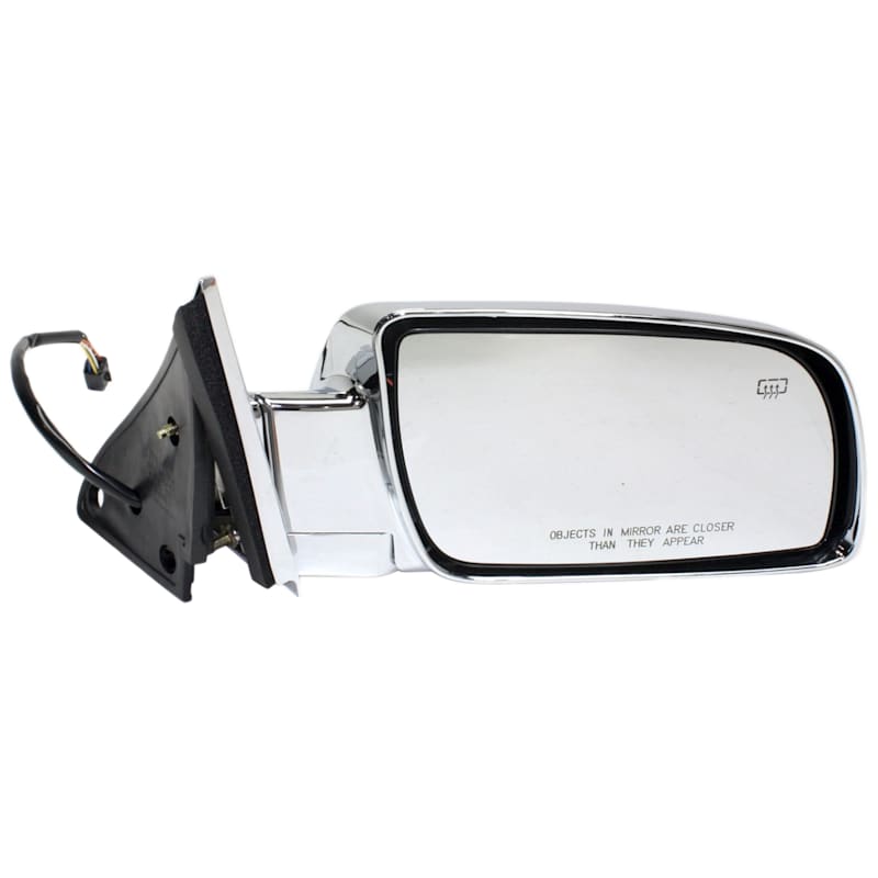 1988-1998 Chevy GMC C/K Heated Power Door Mirror Pair Chrome SET-JCV130CR