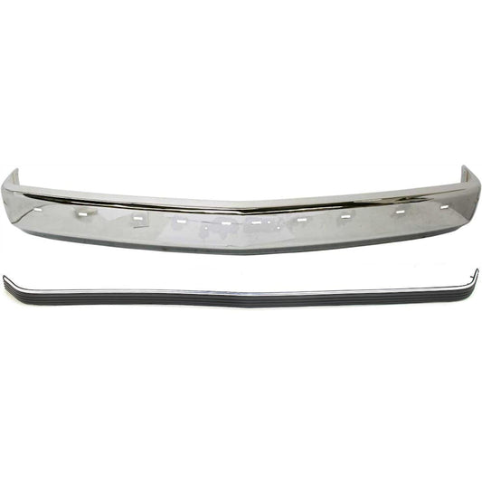 Chevy GMC C/K 1988-1998 chrome front bumper and trim kit - view 1