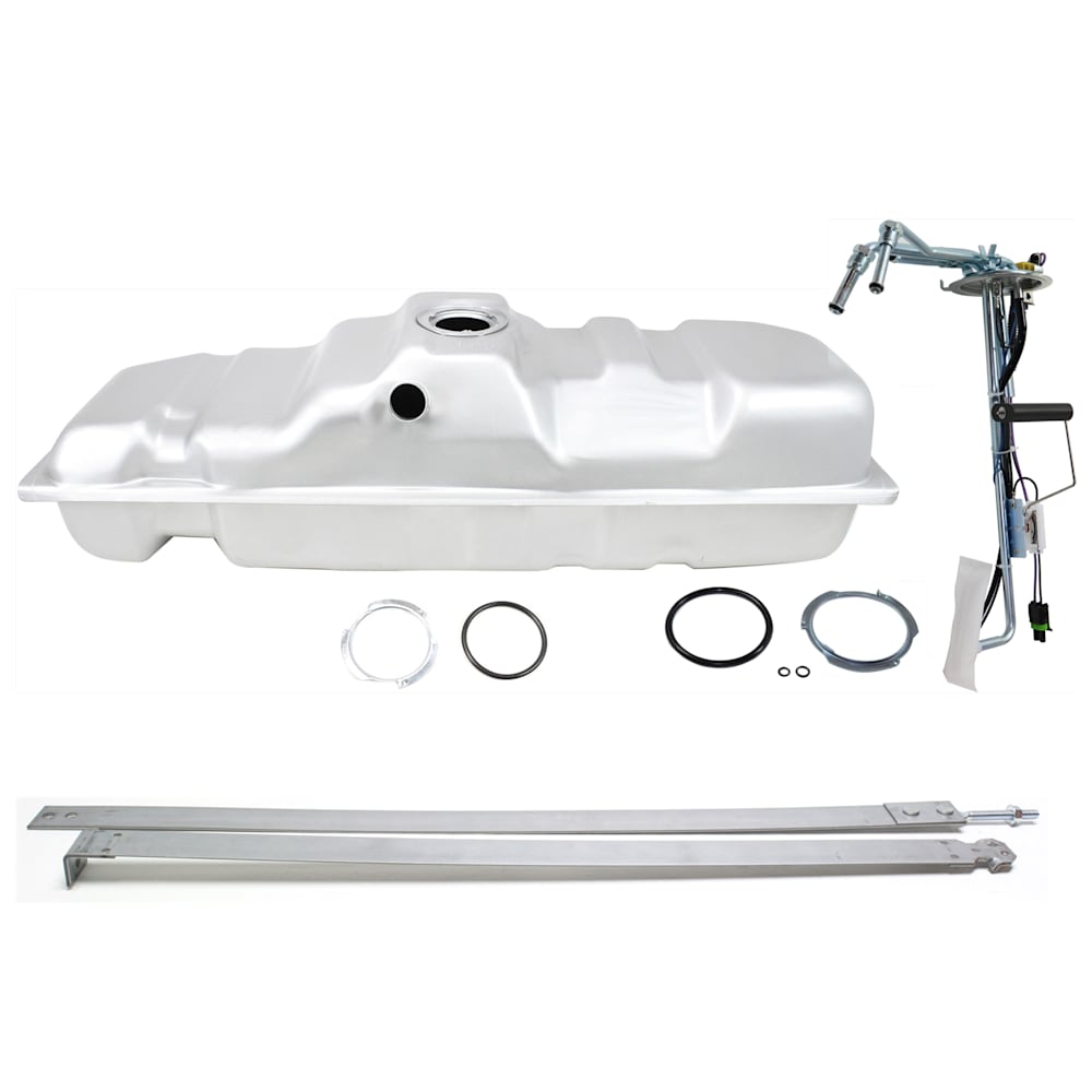 4-Piece Fuel Tank Kit with Sending Unit and Strap, 25 Gallon