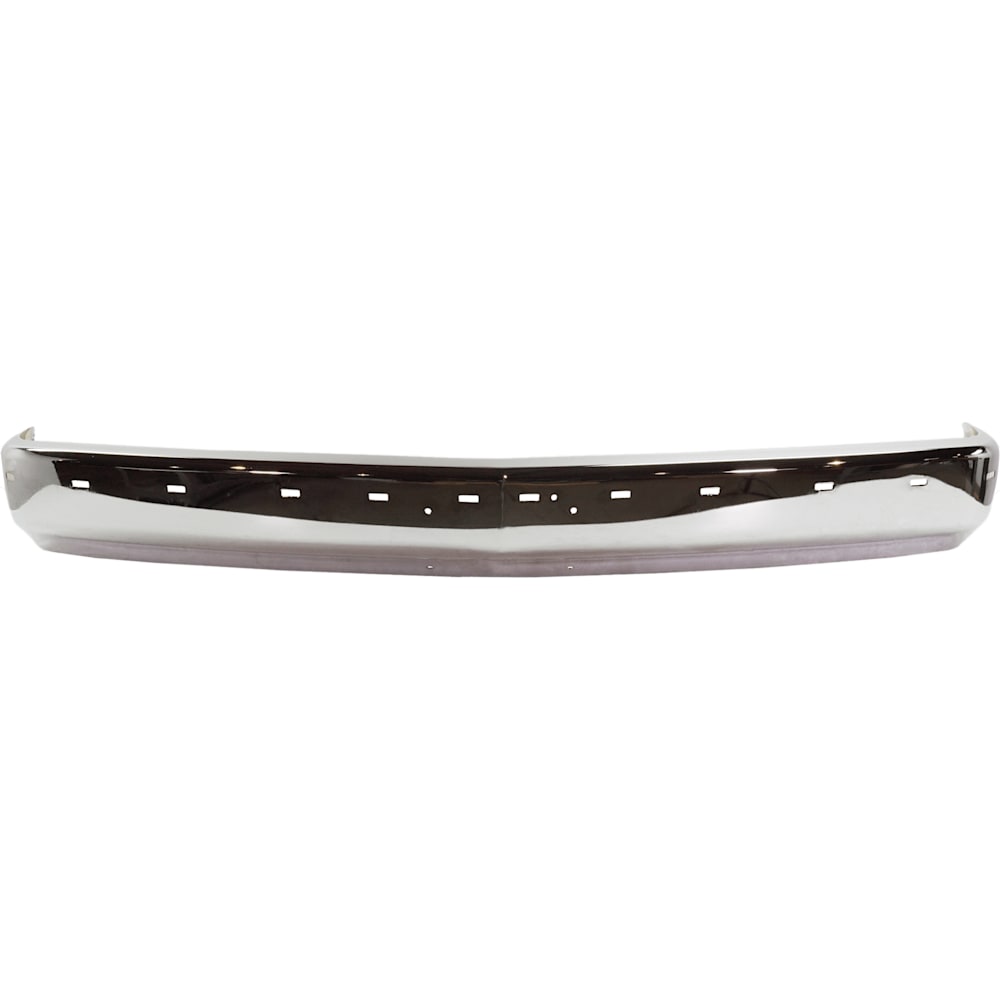 Chevy GMC C/K 1988-1998 chrome front bumper bracket trim valance kit - view 2