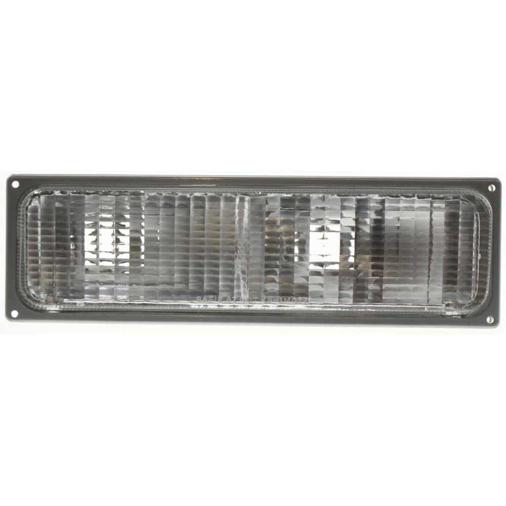 Chevy C/K 1990-1993 chrome grille and headlight kit - angle view