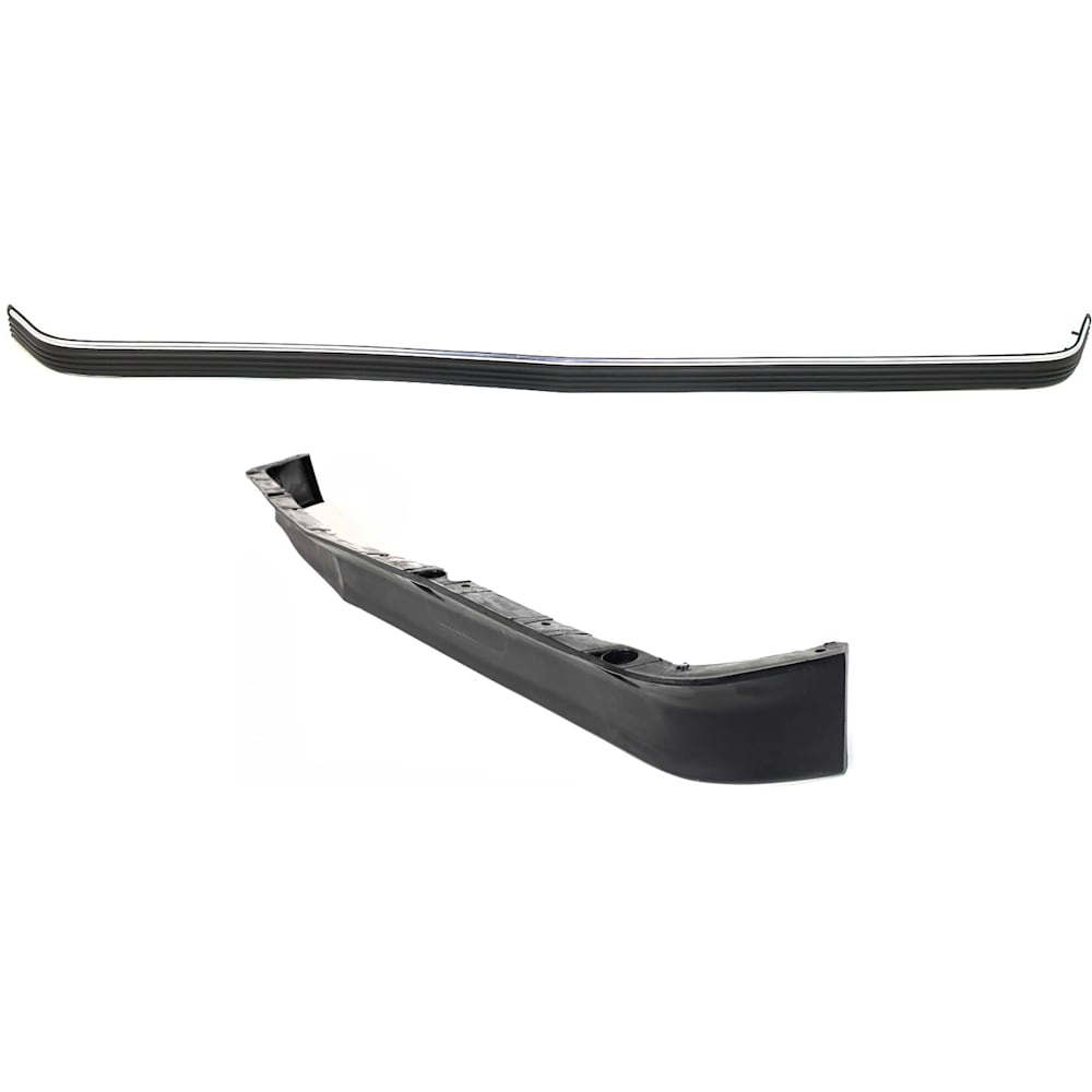 1988-2000 Chevy/GMC C/K Full Size Pickup Front Bumper Molding 2-Pc Kit w/ Valance