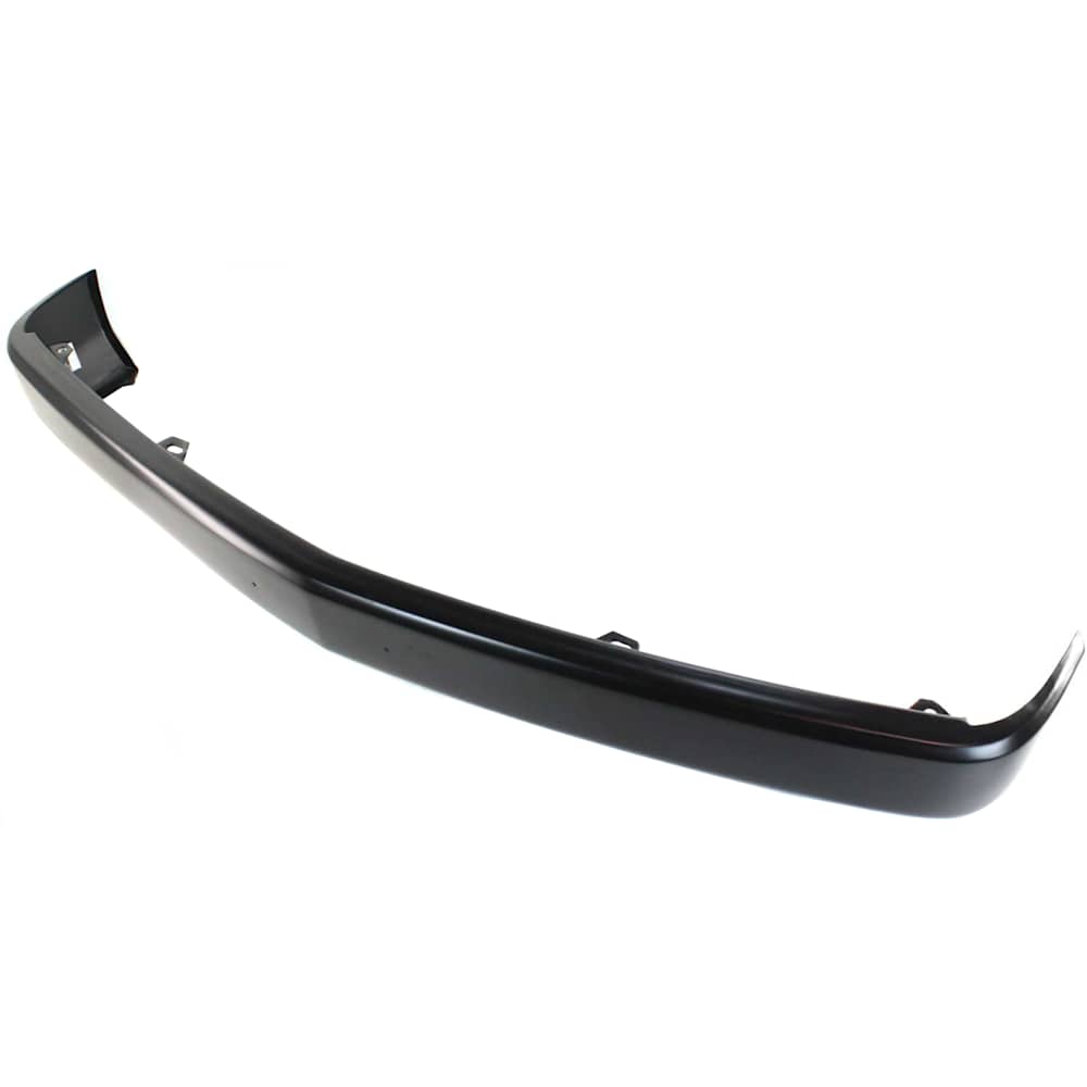 1988-2000 Chevy/GMC C/K Full Size Pickup Front Bumper Face Bar 2-Pc Kit - Painted Black w/ Valance