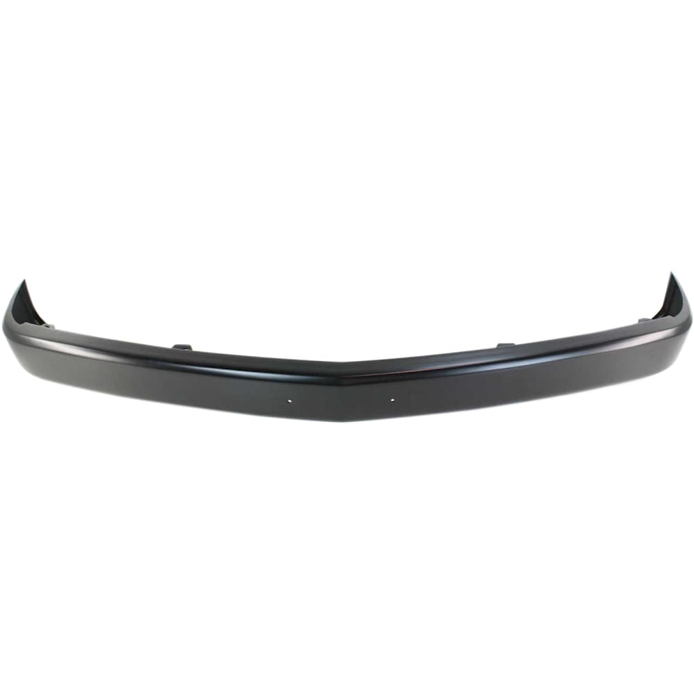 1988-2000 Chevy/GMC C/K Full Size Pickup Front Bumper Face Bar 2-Pc Kit - Painted Black w/ Valance (Alt Fit)