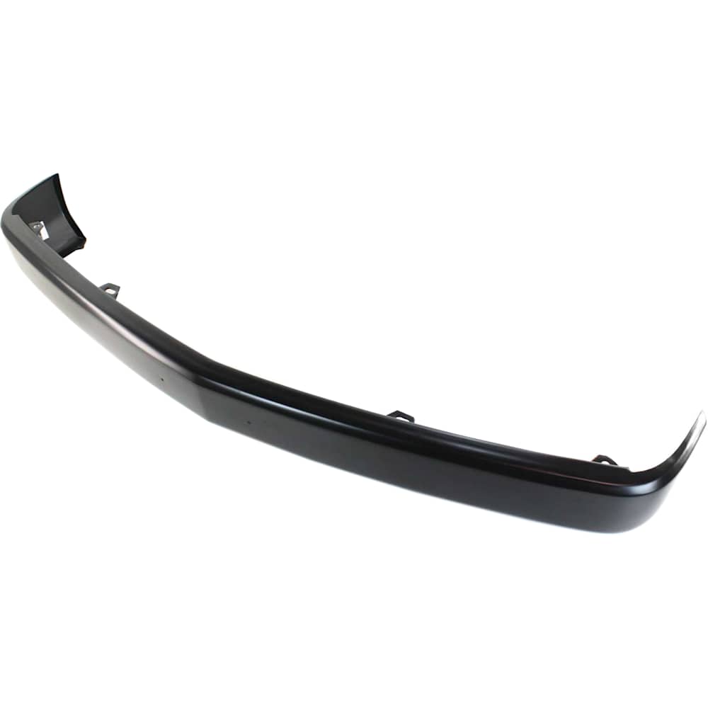 1988-2000 Chevy/GMC C/K Full Size Pickup Front Bumper Face Bar 2-Pc Kit - Painted Black w/ Valance (Alt Fit)