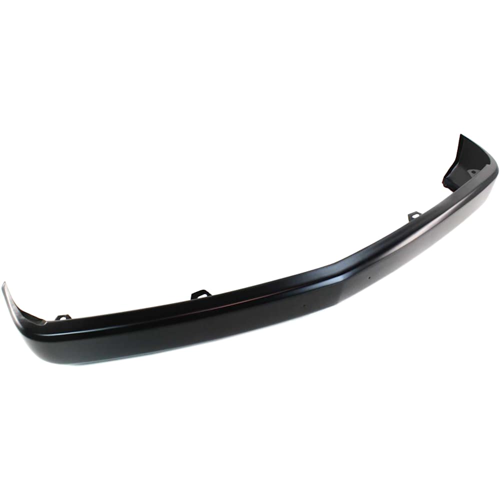 1988-2000 Chevy/GMC C/K Full Size Pickup Front Bumper Face Bar 2-Pc Kit - Painted Black w/ Valance (Alt Fit)