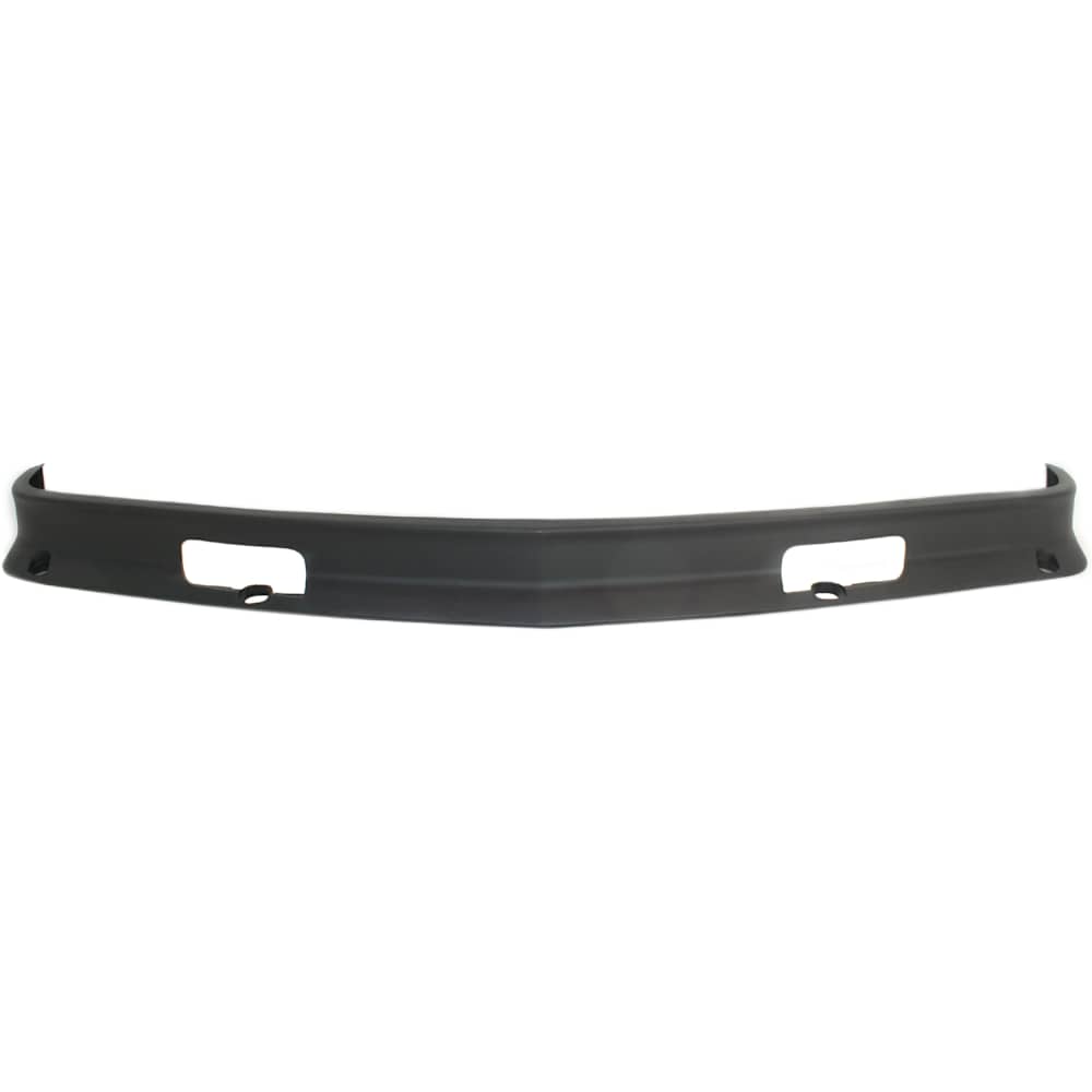 1988-2000 Chevy/GMC C/K Full Size Pickup Front Bumper Face Bar 2-Pc Kit - Painted Black w/ Valance (Alt Fit)