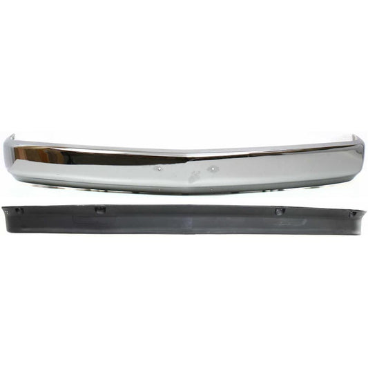 Chevy GMC C/K 1988-1998 chrome front bumper and valance kit - view 1