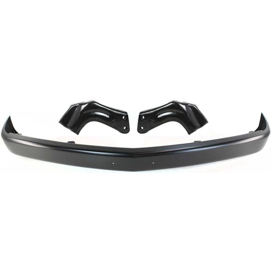 Chevy GMC C/K 1988-1998 chrome front bumper bracket kit - view 1