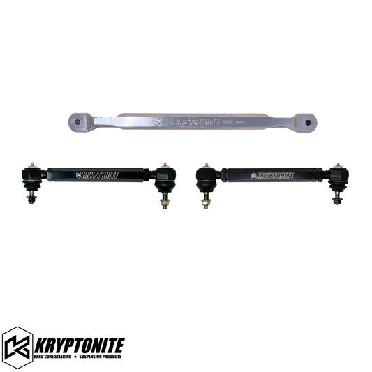 Kryptonite SS centerlink tie rod package for 1988-1998 GMC C/K1500 OBS truck