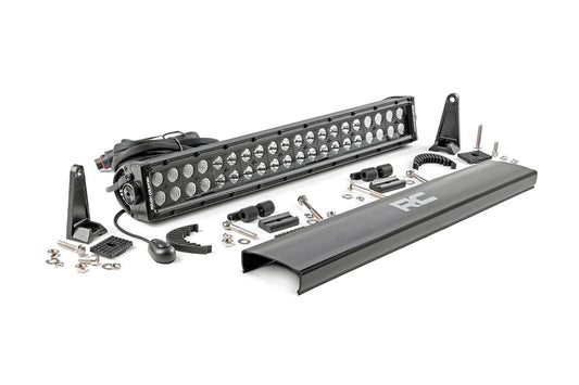 Rough Country 20 Inch Black Series Dual Row LED Light Bar - main view