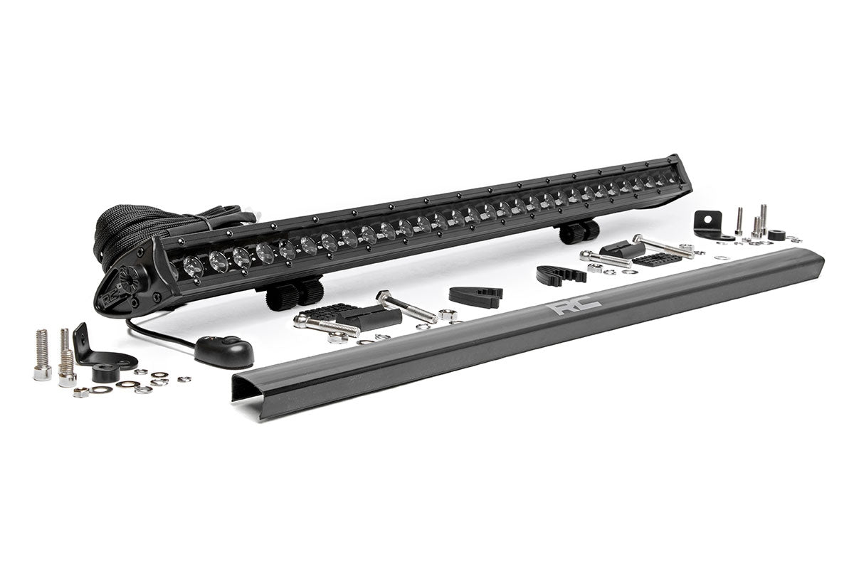 Rough Country 30 Inch Single Row LED Light Bar - base view
