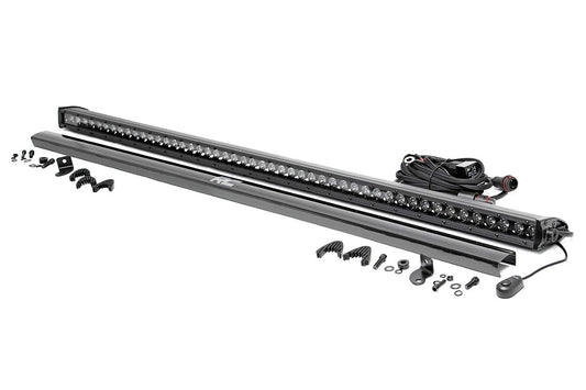 Rough Country 50 Inch Black Series Single Row LED Light Bar Straight - main view
