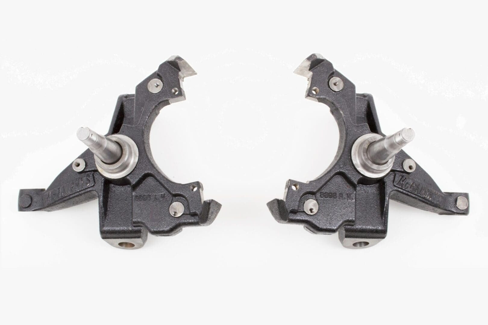 McGaughys front 2 inch drop spindles for 1988-1998 Chevy GMC C1500 pickup