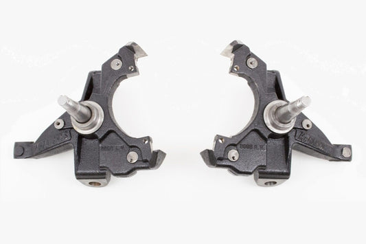 McGaughys front 2 inch drop spindles for 1988-1998 Chevy GMC C1500 pickup
