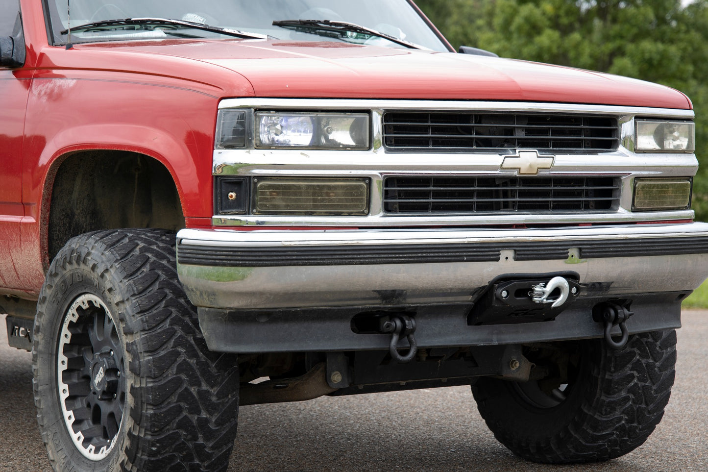 Rough Country GM tow hook to shackle conversion kit