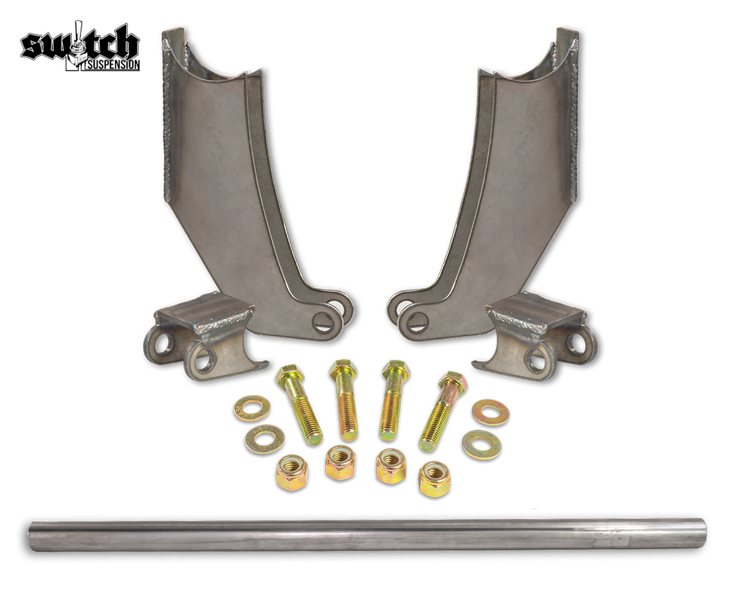 Phoenix Kustoms shock relocation kit add-on for 4 inch under bed frame C-notch