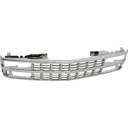 1989-1993 Chevy C/K full-size pickup grille, chrome