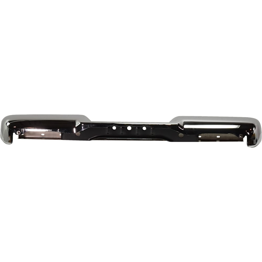 Chevy GMC C/K 1988-1998 chrome rear step bumper face bar all cabs - view 5