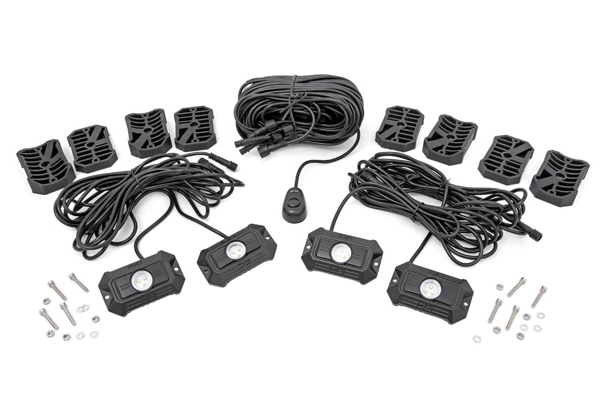 Rough Country 4 pod LED rock light kit