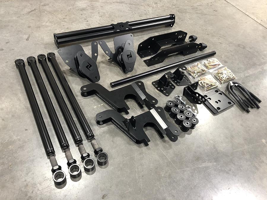 React rear coil over 4-link kit for 1988-1998 Chevy GMC C1500