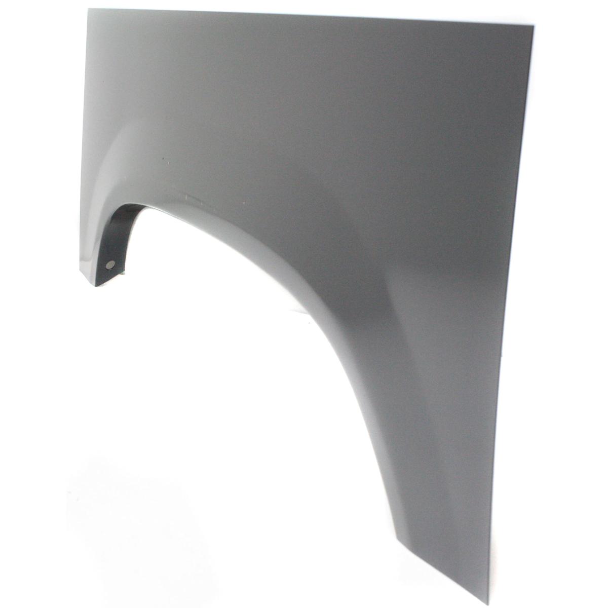 Wheel arch panel angle view