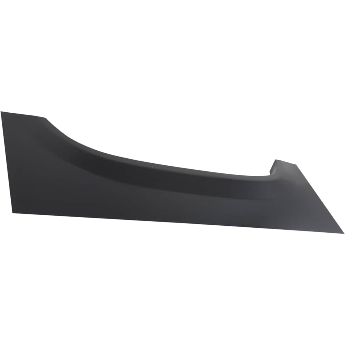 Wheel arch panel angle view