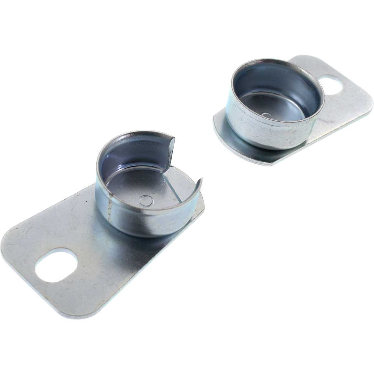 Tailgate hinge detail view