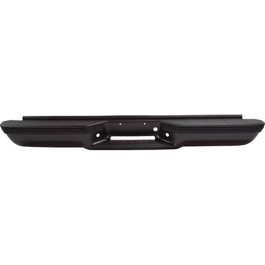 Chevy Suburban GMC Tahoe Yukon 1992-1998 black rear step bumper - view 1