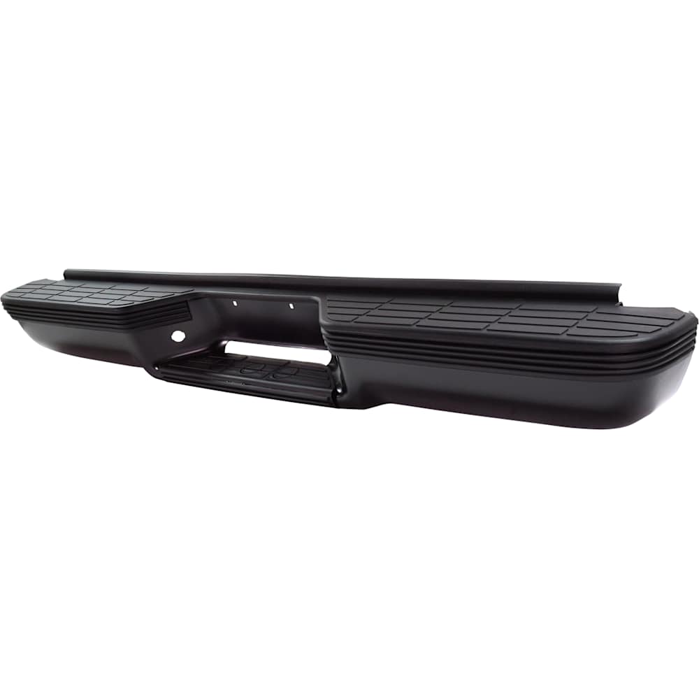 Chevy Suburban GMC Tahoe Yukon 1992-1998 black rear step bumper - view 3