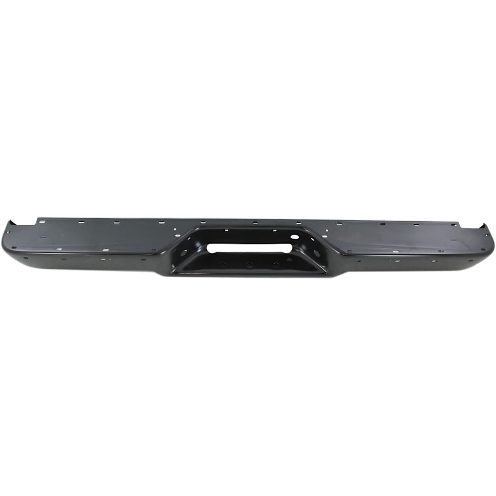 Chevy GMC C/K 1988-1998 fleetside black rear step bumper impact strip - view 4