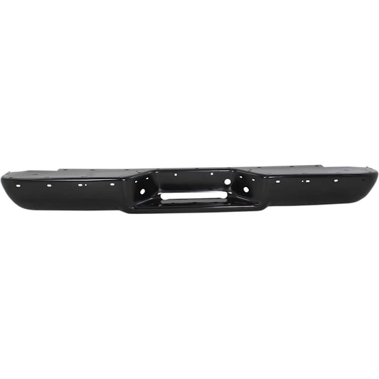 Chevy GMC C/K 1988-1998 stepside painted black rear step bumper - view 1