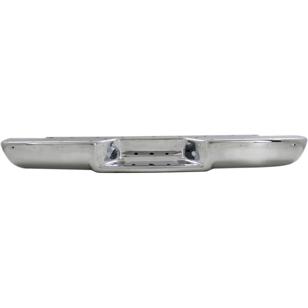 1988-1999 Chevy/GMC C/K Series Step Bumper Face Bar Only - Chrome, Stepside w/ Impact Strip Holes