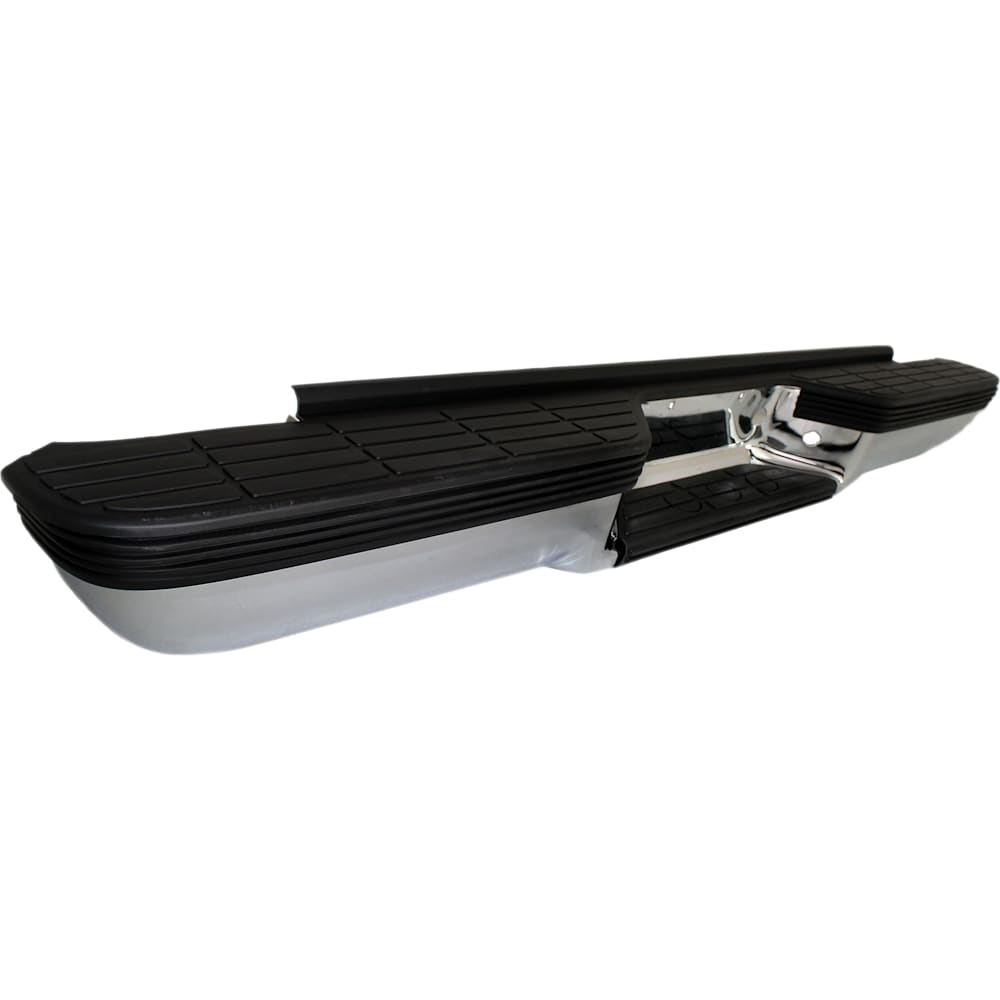 1988-1999 Chevy/GMC C/K Series Step Bumper - Face Bar & Pad, Chrome, Stepside