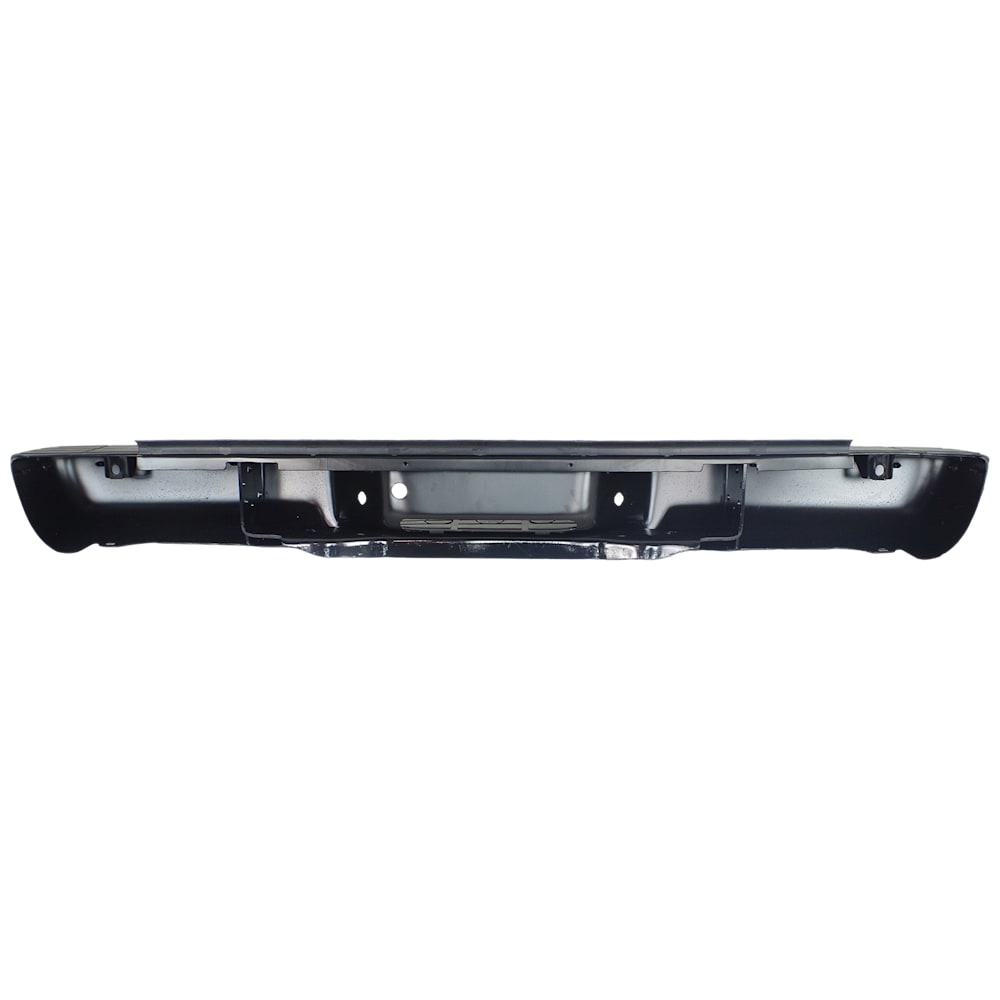 1988-1999 Chevy/GMC C/K Series Step Bumper - Face Bar & Pad, Powdercoated Black, Stepside