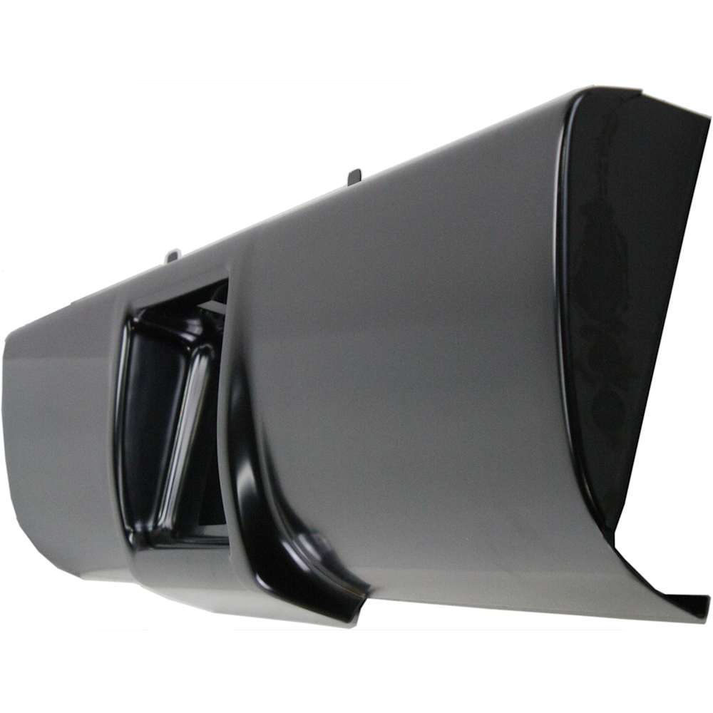 Chevy Suburban GMC Tahoe Yukon 1992-1998 steel rear roll pan license plate - view 2