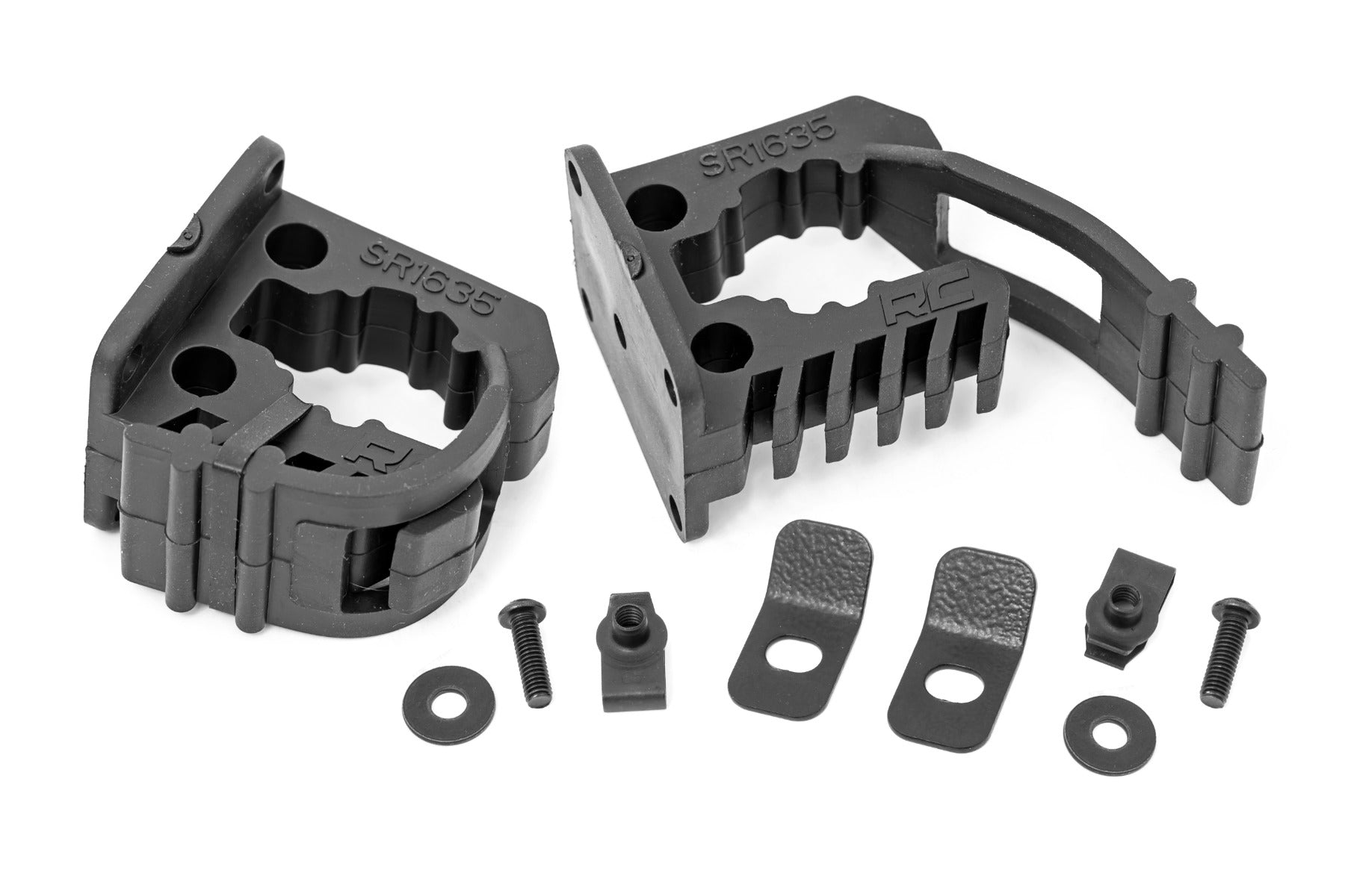 Rough Country Rubber Molle Panel Clamp Kit 0.625 to 1.375 inch