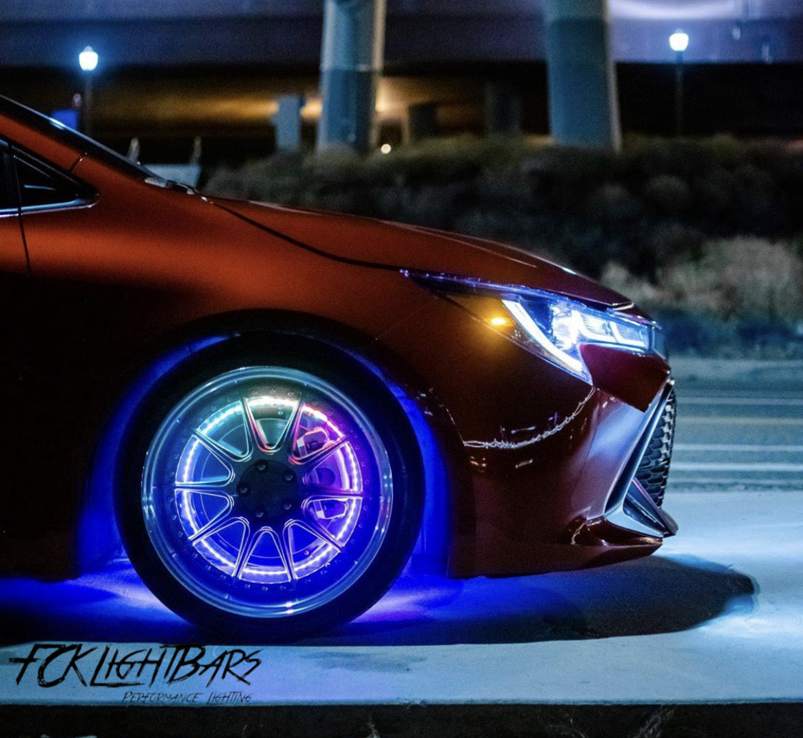 Affordable High-Intensity Wheel Lights RGB+W