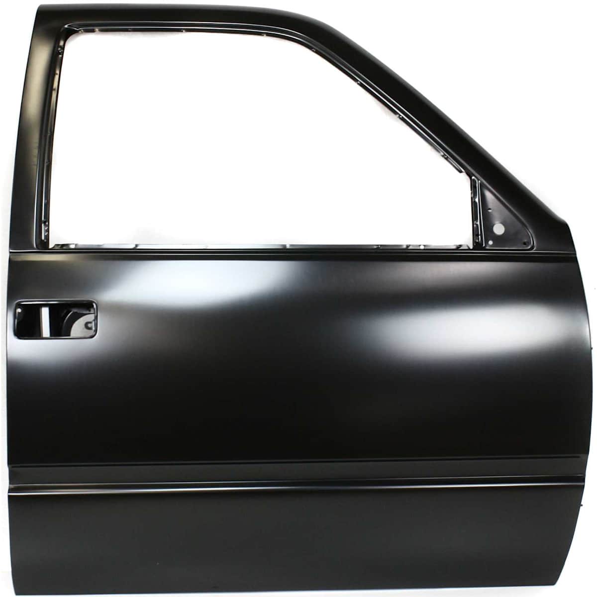 Door shell set angle view