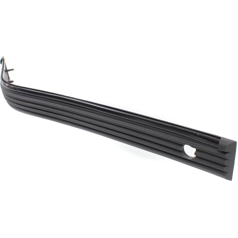 1988-2002 Chevy/GMC C/K Full Size Pickup Front Bumper Molding Set - RH & LH, Black, 2-Piece Type