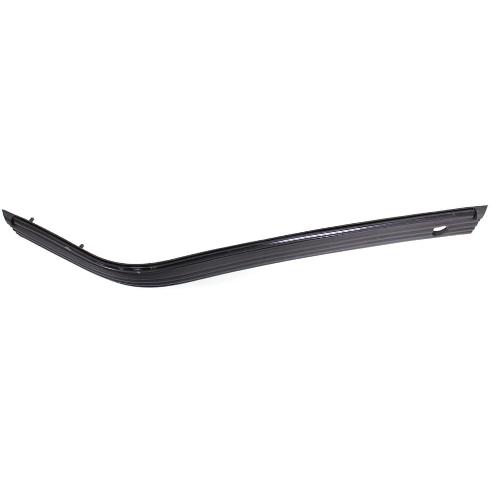 1988-2002 Chevy/GMC C/K Full Size Pickup Front Bumper Molding Set - RH & LH, Black, 2-Piece Type