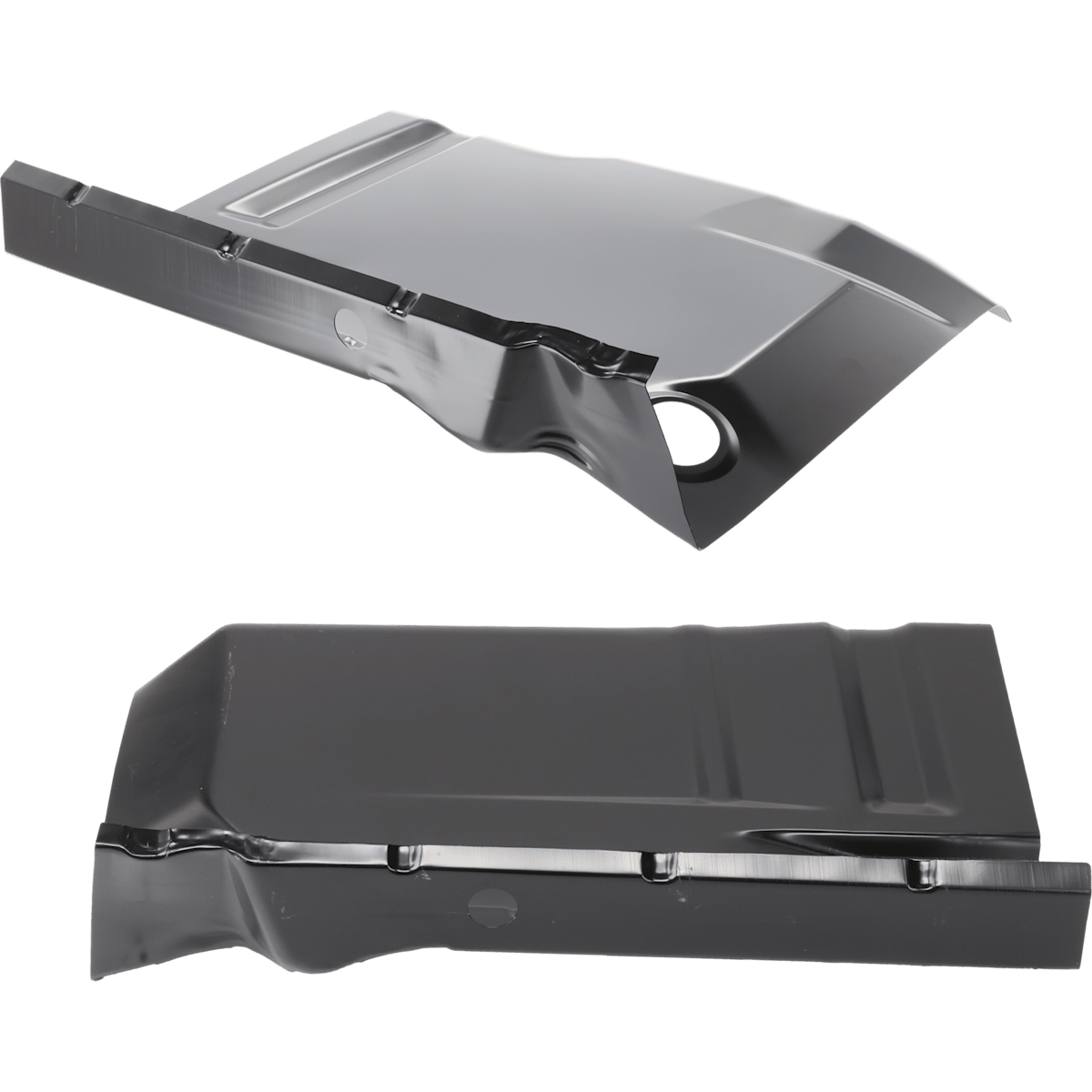 Front Section Floor Pan Set with Backing Plate RH LH